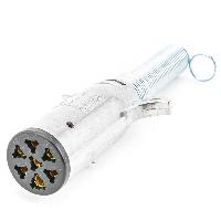 Разъем кабеля тягач-прицеп ЕВРО (вилка с пружиной) 24 V, алюминий, шт    (уп 2 шт)  (HH0941)