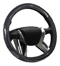 Оплетка AZARD Senator Oregon М (d 37-39см) экокожа-винил, черная-карбон (OPLS0401) , шт.