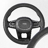 Оплетка экокожа Top-10 M (37-39 см) Серая  S01102495  SKYWAY 