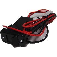 Разъем в штатную заглушку TOYOTA, 1 USB* 2.1 mA + индикатор,  YCL304-B 