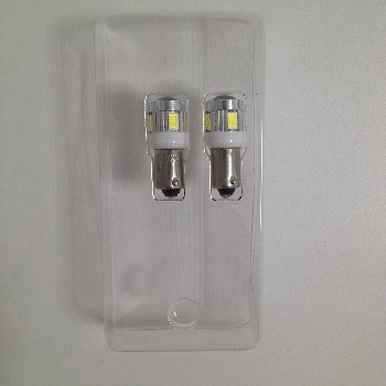 Светодиод T 8 12V SUPER WHITE  6SMD BA9S ULTRA (к-т 2шт.) (Маяк) (12T8-W/6SMD/A-32 ), к-т