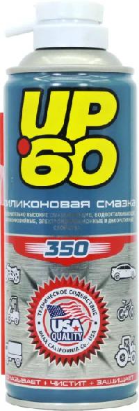 Смазка силиконовая, 350 мл, спрей UP-60, City Up (уп.12 шт.)