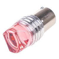Светодиод T25 24V RED 9SMD диодов (P21W) BA15s flash Красная SKYWAY S08202053