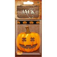 Ароматизатор подвесной пластина Тыква Джека на Хеллоуин АНТИТАБАК JACK-11  (1/4/40) 