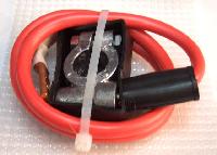 Перемычка АКБ S16, L 650мм, клемма свинец +/ наконечник (с изоляцией)