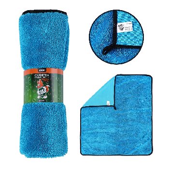 Салфетка Микрофибра 50*60см Суперплотная Li-Sa, шт  (1/50) 48881/ LS0115 