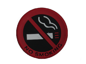 Наклейка Курить запрещено No smoking (к-т 2 шт) NovaBright, к-т 39737