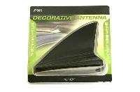 Антенна декоративная Плавник малый, черная J7606, блистер     (1/60)