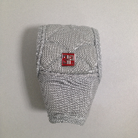 Чехол на ручку КПП ткань P050 светло-серый