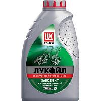 Масло 4-тактное GARDEN ЛУКОЙЛ SAE10w30, 4л. API SG минеральное (для садовой и с/х техники)  (1/4)