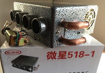 Печка салона 24V  4 отв. (соединение 90*)