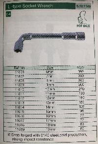 Ключ гаечный  L- type 14 мм 11614 TStop