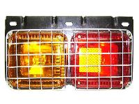 Фонарь задний MMC FUSO металлический с решёткой, L, левый, шт.