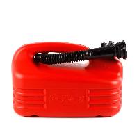 Канистра пластик  5л с заливным устройством красная Мамонт  (1/18)