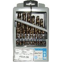 Сверла  по металлу ( набор 25 пр ) метал. пенал  KRINO 01085402, к-т