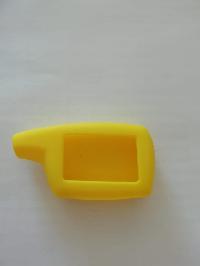 Чехол на брелок сигнализации силиконовый PANDORA 3000/3100/3250/3500/3500/3700/3940, желтый