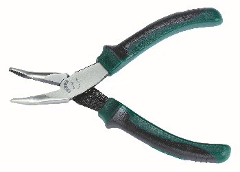 Круглогубцы  L125 мм (5.5") мини изогнутые усиленные 70613A SATA 