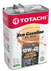 Масло моторное TOTACHI EcoGasoline SN/CF 10W40 ( 4 л.) п/синт бенз (уп.6 шт.)