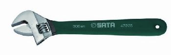 Ключ разводной с пластиковой ручкой L 300 мм     47225 SATA  