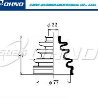 Пыльник привода FB-2117