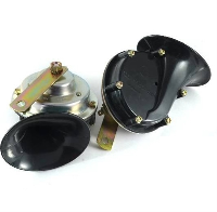 Сигнал электрический 12V Улитка D 85 мм ВОЛГА (3110 22/221.3721)  (высокий+низкий), к-т