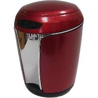 Пепельница-стакан пластик, синяя подсветка крышки, красная  3535 RED