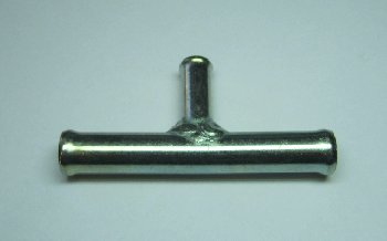 Трубка соединительная металл тройник д.10*10*10 мм (90*) 