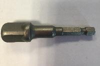 Адаптер для шуруповерта 6,3 мм под головки 1/2" удлиненный L72мм, T351 (83047) TStop