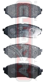 PF-3417 Тормозные колодки Akyoto AKD-1202 MMC Pajero Mini / Pinin (H5,6,7#W) FR