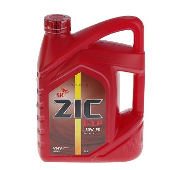 Масло трансмиссионное ZIC G-EP 80w90 GL-4,  4L (уп.4 шт.)