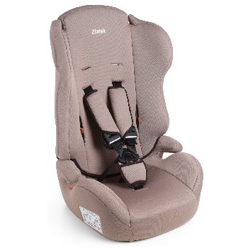 Кресло детское авто группа 1/2/3 ( 9-36 кг/ 1-12 лет) ATLANTIC BASIC мокаччино(бежевый) ZLATEK (1/2)