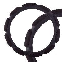 Оплетка замша Sponge classic, M (37-39 см) Черная,10 подушечек замша Черная SKYWAY S01101039