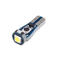 Светодиод T 5 12V-24V WHITE 1SMD W2*4,6d (W1,2W) биполярная SKYWAY S08201370, шт.  (уп 20 шт)