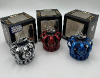 Ароматизатор на панель с солнечной батареей TM-825 Корона Хром