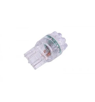 Светодиод T20/5 12V WHITE  9LED W3*16Q (МАЯК) (12T20/5-W 9LED) 