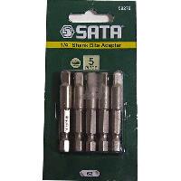 Адаптер 6,3*50 мм под головку торцевую 1/4 (комплект 5шт 50272),к-т   59272 SATA  