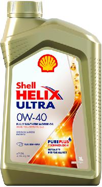 Масло моторное Shell Helix Ultra  0w40 SN, 1L (1/12) синтетика