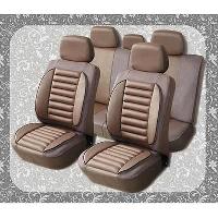 Чехлы ткань стрейч / крокодил.кожа,ортопедическая спина,13 предм.FAS-11K БЕЖЕВЫЕ AKUBA /19615