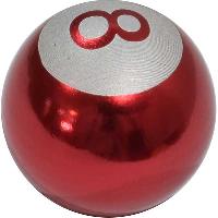 Колпачок для камеры металлический шарик Шар бильярдный (к-т 4 шт), металлик красный VC - 163