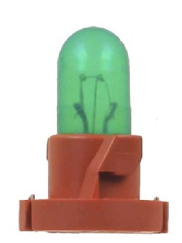 Лампа 14V T4.2  80mA green ( KOITO ) (уп.10 шт.) E1537