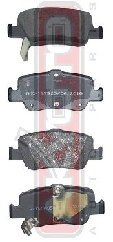 PF-1835 Тормозные колодки Akyoto AKD-1835 T.COROLLA 15# 03.2007-> RR