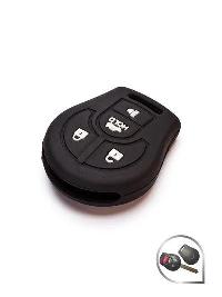 Чехол на ключ автомобильный силиконовый NISSAN (4 кнопки) NissanCube с 2009г, Tiida с 2015г