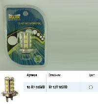 Светодиодная лампа H 7 12V 18 SMD, 3CHIPS WHITE (12H7-W\18SMD\BL) блистер, шт   Маяк
