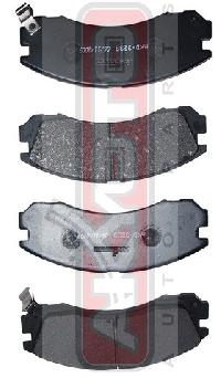 PF-3233 Тормозные колодки Akyoto AKD-3233 MMC Outlander CU2W/CU5W 2003-   FR
