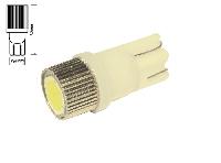 Светодиод T10 24V WHITE  3CHIP COB W2,1*9,5d неон Avs-24T10-W/COB/3CHIP (без упаковки), шт  Автосвет