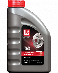 Тормозная жидкость DOT-4, 1 л, 910 г  ЛУКОЙЛ  (уп. 12шт.) 