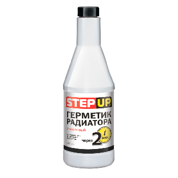 Герметик радиатора 2-минутный, 355 мл (на 12 л) STEP UP SP9020