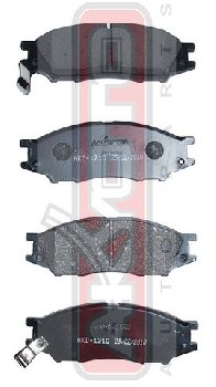 PF-2435 Тормозные колодки Akyoto AKD-1210 N.AD VAN/WINGROAD Y11 1999-2004  FR