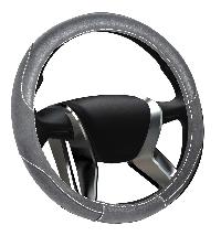 Оплетка AZARD Senator Michigan M (d 37-39см) экокожа-замша, серая (OPLS0303), шт.