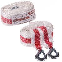 Трос ленточный 12т, 10м, 2 крюка в пакете SKYWAY  S03101018